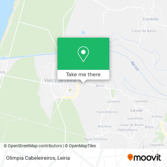 Olimpia Cabeleireiros map