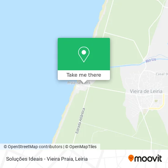 Soluções Ideais - Vieira Praia map