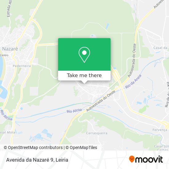 Avenida da Nazaré 9 mapa
