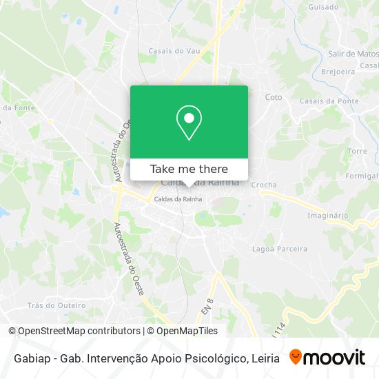 Gabiap - Gab. Intervenção Apoio Psicológico map