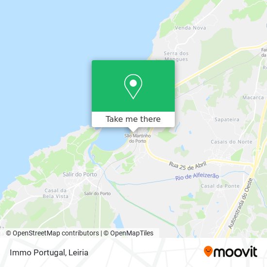 Immo Portugal map