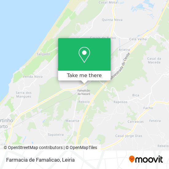 Farmacia de Famalicao mapa