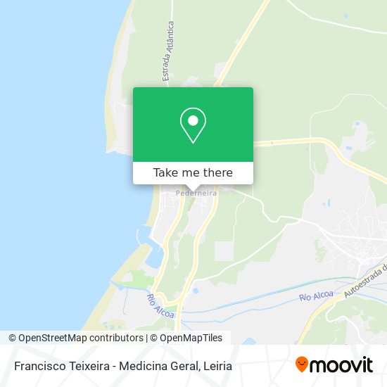 Francisco Teixeira - Medicina Geral map