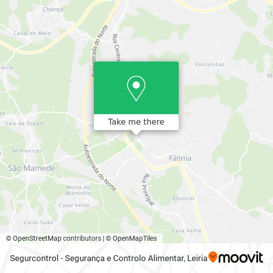Segurcontrol - Segurança e Controlo Alimentar map