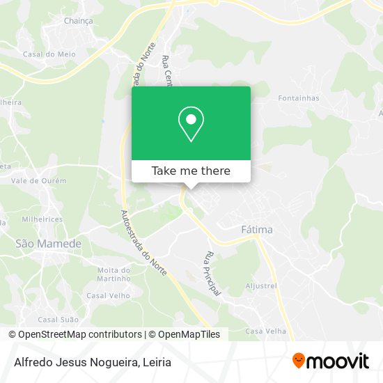 Alfredo Jesus Nogueira map