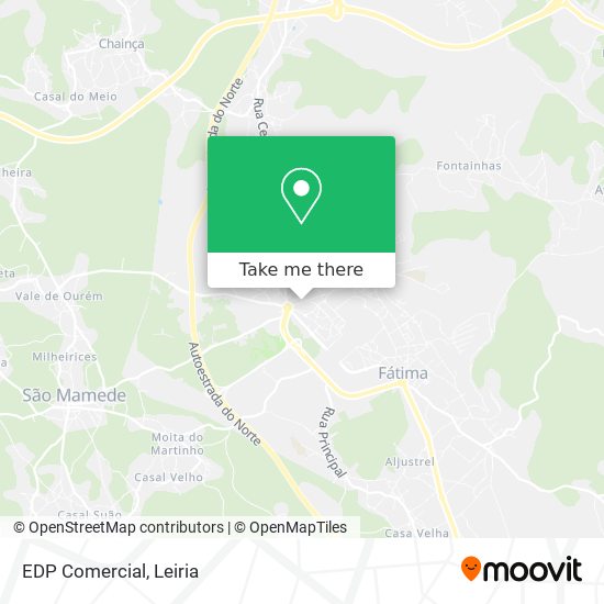 EDP Comercial map