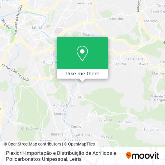 Plexicril-Importação e Distribuição de Acrílicos e Policarbonatos Unipessoal map