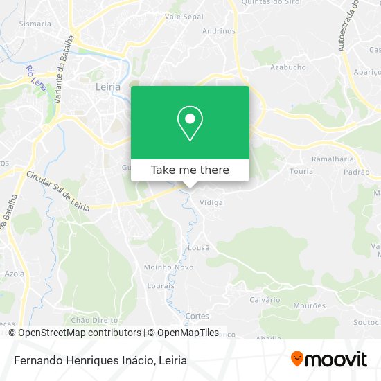 Fernando Henriques Inácio map