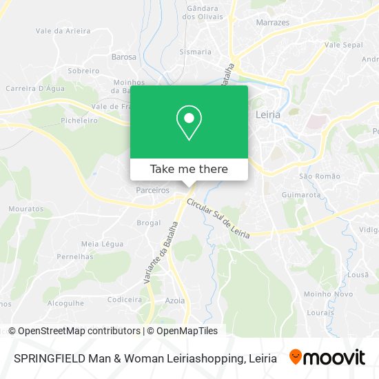 SPRINGFIELD Man & Woman Leiriashopping mapa