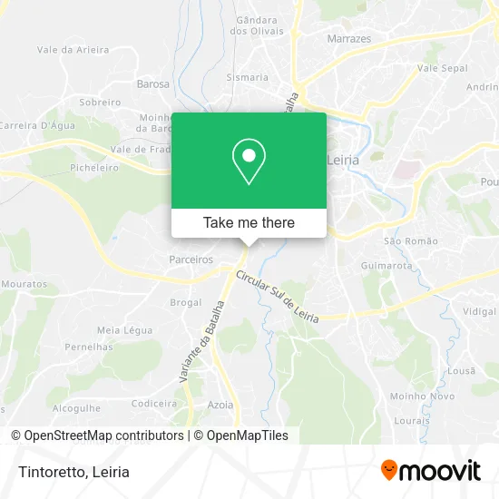Tintoretto map