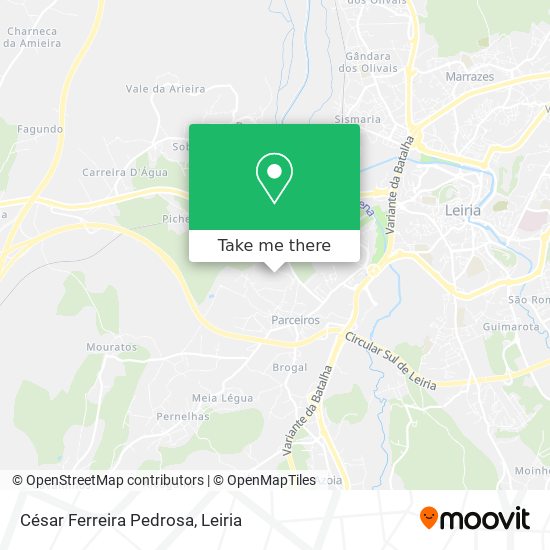 César Ferreira Pedrosa mapa