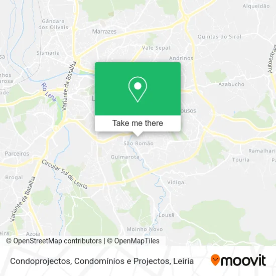 Condoprojectos, Condomínios e Projectos map