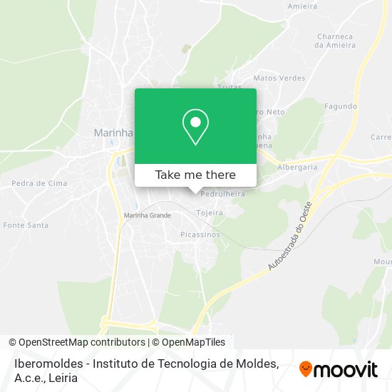 Iberomoldes - Instituto de Tecnologia de Moldes, A.c.e. map