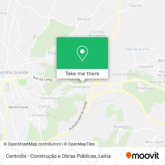Centrolis - Construção e Obras Públicas mapa