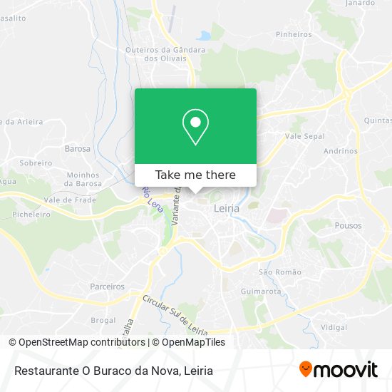 Restaurante O Buraco da Nova map