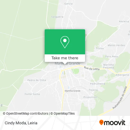 Cindy Moda map