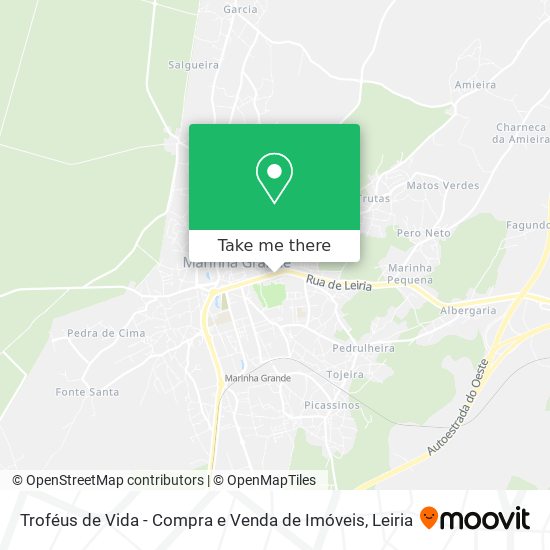 Troféus de Vida - Compra e Venda de Imóveis mapa