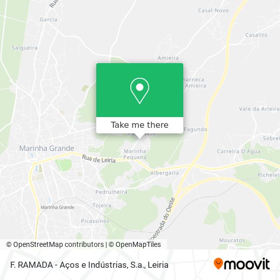 F. RAMADA - Aços e Indústrias, S.a. map