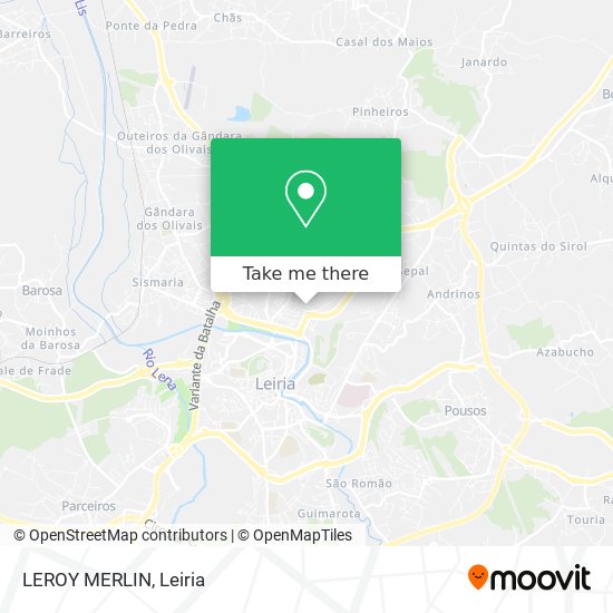 LEROY MERLIN mapa