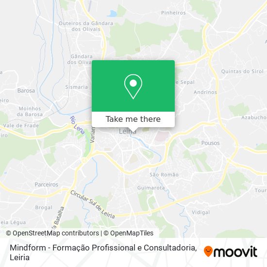 Mindform - Formação Profissional e Consultadoria map