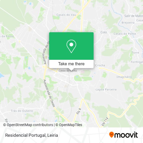 Residencial Portugal map