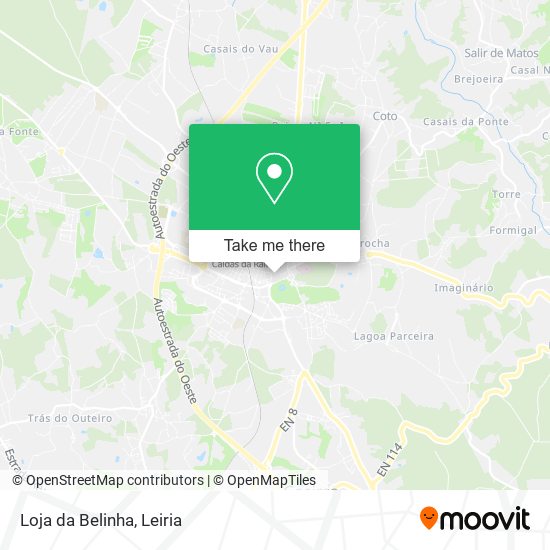 Loja da Belinha mapa