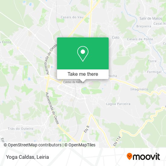 Yoga Caldas mapa