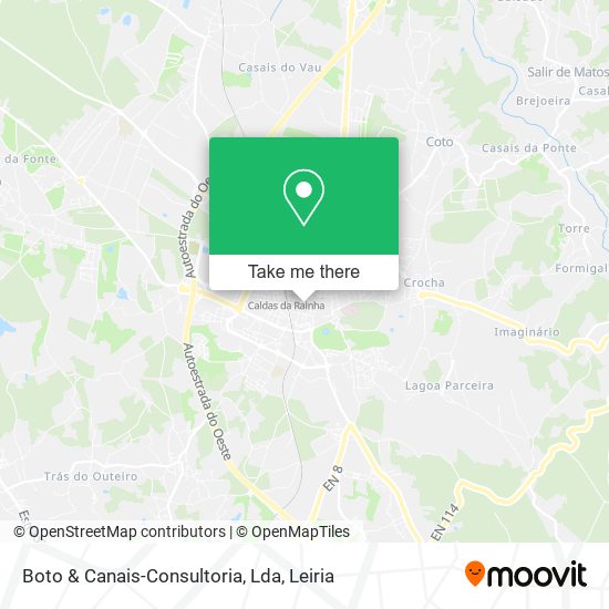 Boto & Canais-Consultoria, Lda map