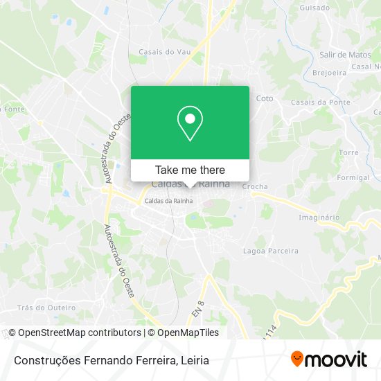 Construções Fernando Ferreira mapa