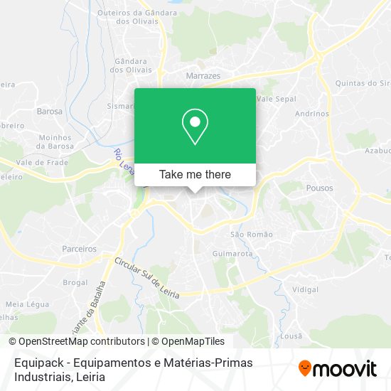 Equipack - Equipamentos e Matérias-Primas Industriais map