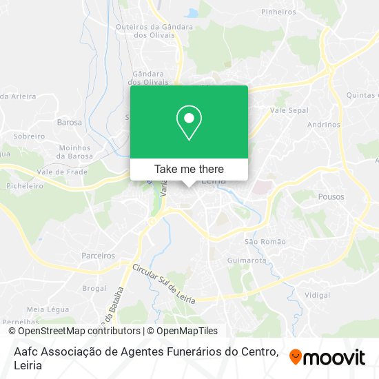 Aafc Associação de Agentes Funerários do Centro map