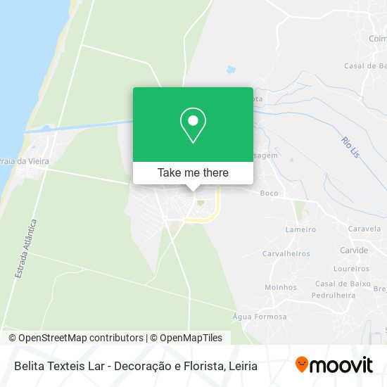 Belita Texteis Lar - Decoração e Florista map