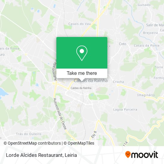 Lorde Alcides Restaurant map