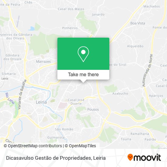 Dicasavulso Gestão de Propriedades map