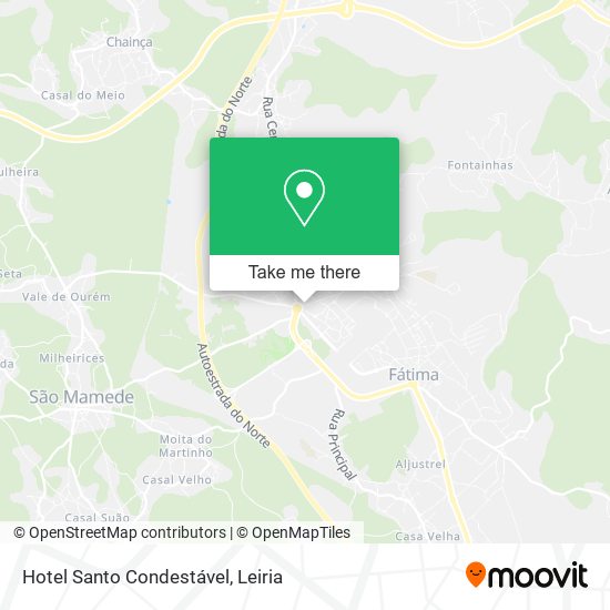 Hotel Santo Condestável map
