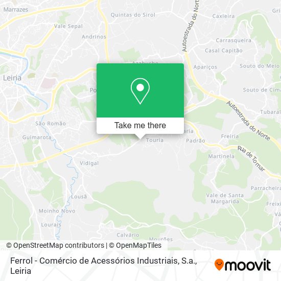 Ferrol - Comércio de Acessórios Industriais, S.a. map