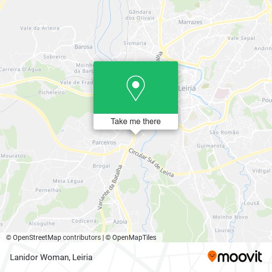 Lanidor Woman map