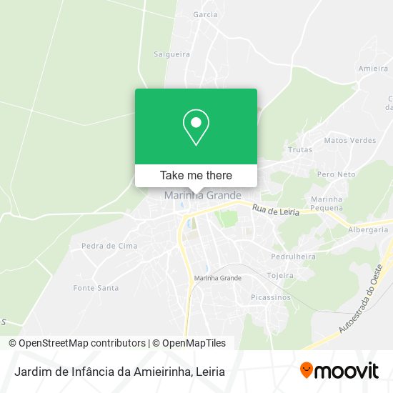 Jardim de Infância da Amieirinha map