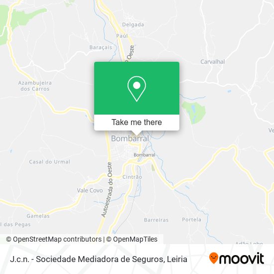 J.c.n. - Sociedade Mediadora de Seguros mapa