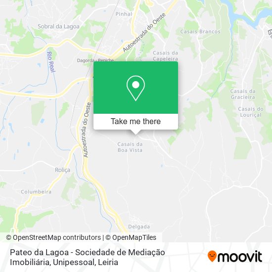 Pateo da Lagoa - Sociedade de Mediação Imobiliária, Unipessoal map