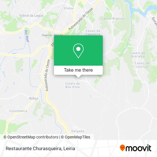 Restaurante Churasqueira map