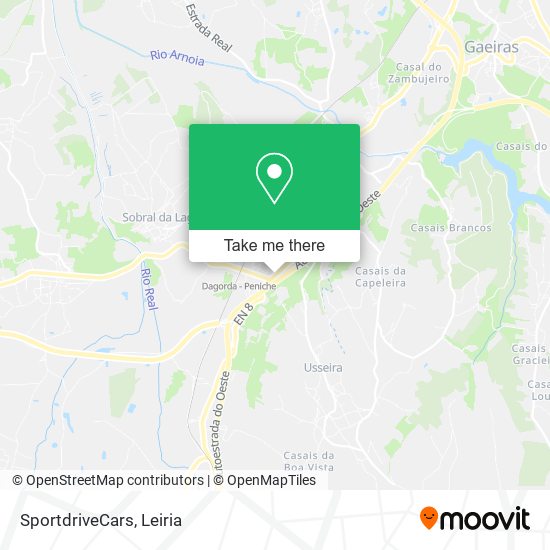 SportdriveCars mapa