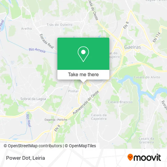 Power Dot map