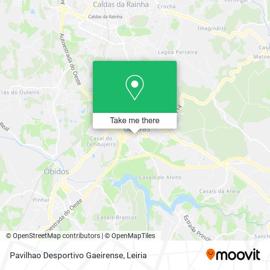Pavilhao Desportivo Gaeirense map