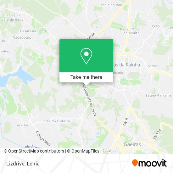 Lizdrive map