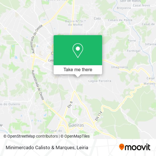 Minimercado Calisto & Marques map