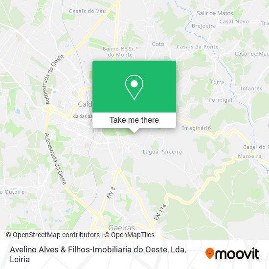 Avelino Alves & Filhos-Imobiliaria do Oeste, Lda map