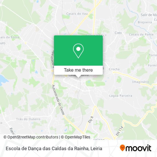 Escola de Dança das Caldas da Rainha map