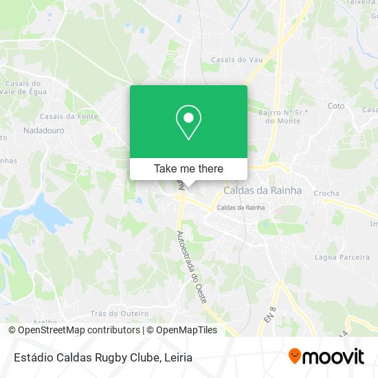 Estádio Caldas Rugby Clube map