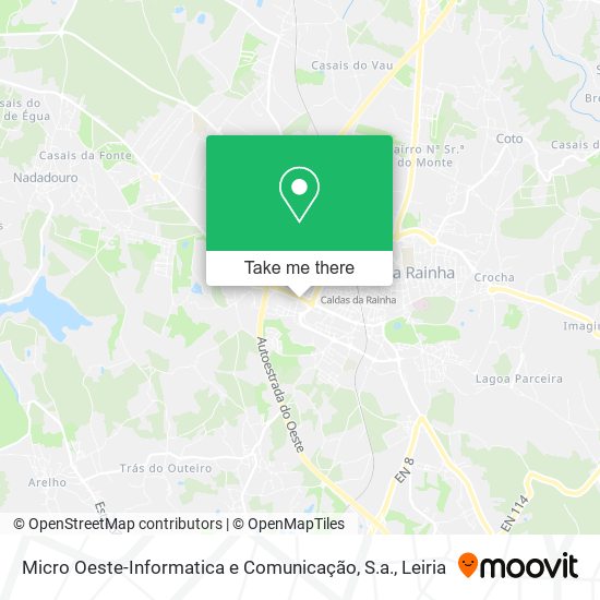 Micro Oeste-Informatica e Comunicação, S.a. map